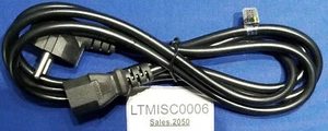 Kema Keur Computer AC Power Cable 10 - 16A 250V - European Outlet - Picture 1 of 4
