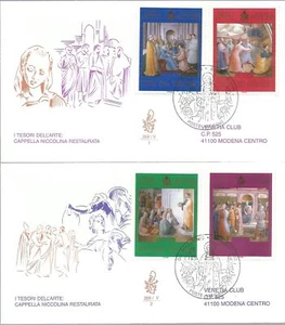 2003 FDC VENETIA N 359 VATICANO CAPPELLA NICOLINA VIAGGIATE MF27993 - Picture 1 of 1