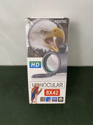 🔥Feemic HD High Quality Monocular 8 x 42 New Sealed, Hunting, Bird Watching🔥 - Image 1 of 4