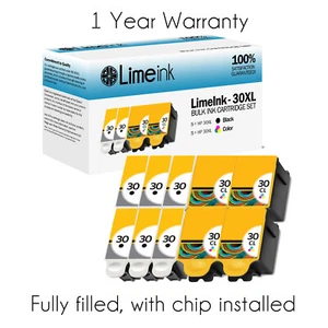 10 Compatible Kodak 30XL 30 XL Ink Cartridge ESP 3.2 C310 C315 2150 2170 Printer - Picture 1 of 1