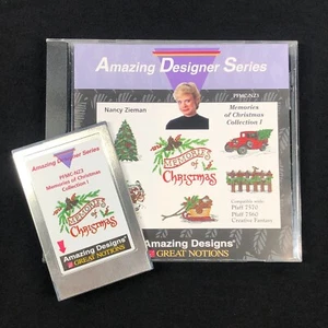 Tarjeta de diseño bordado de colección de Navidad I para Pfaff 75707560 2160 2170 - Imagen 1 de 9