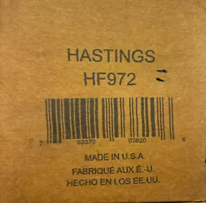 HASTINGS PUREFORCE OIL FILTER HF972 - Picture 1 of 6