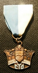 VINTAGE BROOKLYN DIOCESE RIBBON AND MEDAL!   a203QCX - Picture 1 of 4