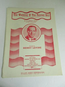 Arthur Freed The Wdding of the Painted Doll B Flat Clarinet & Piano Sheet Music - Picture 1 of 5
