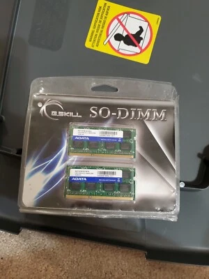 G. Skill SO-DiMM Memory Modules 2GB x2GB 4GB Total - Image 1 of 2