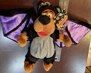SCOOBY DOO HALLOWEEN BAT BEAN BAG PLUSH 9.5” PLUSH COLLECTIBLE WARNER BROS. NWT - Picture 1 of 7