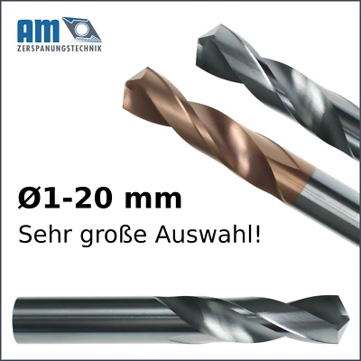 VHM Spiralbohrer Kurzbohrer - Bild 1 von 4