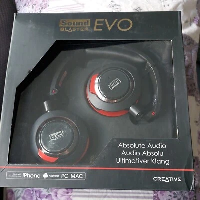 Creative Sound Blaster Evo Absolute Audio Headphones GH0260 - Image 1 of 2