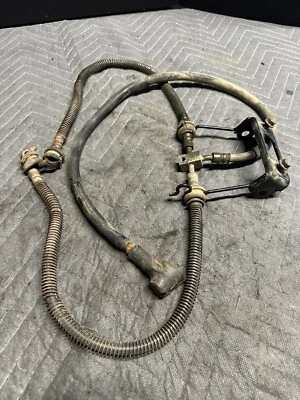 Mangueras de pinza de freno delanteras Kawasaki Prairie 650 2002-2011 4x4 manguera de línea derecha derecha Foto 1 de 4
