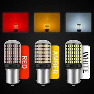 2PCS 3014-144SMD LED Reverse Brake Light Turn Signal Lights Canbus Bulbs NEW - Picture 1 of 19