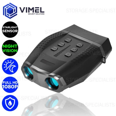 Infrared Night Vision Binocular Camera 6X Magnification Recording 600m Distance - Image 1 of 4