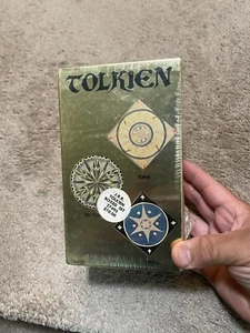SEALED RARE THE LORD OF THE RINGS Gold Foil Box Set 4 Titles JRR Tolkien 1973 - Picture 1 of 6