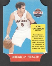 2011-12 Panini Past & Present Basketball Bread for Health #10 Jose Calderon