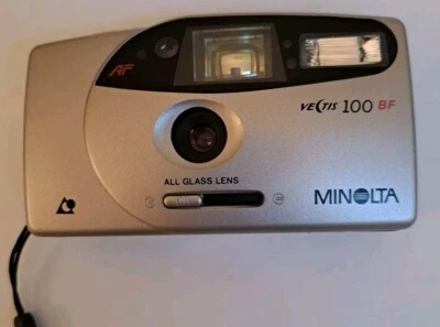Minolta Vectis 100 BF APS Compact 35mm Point And Shoot Film Camera - Tested - Image 1 of 4