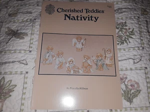 NEW CHERISHED TEDDIES NATIVITY CROSS STITCH BOOK 82 1988 - Picture 1 of 4