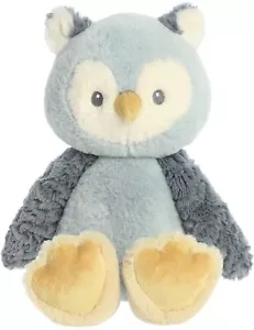 ebba - Large Blue Cuddlers - 14" Ollie Owl - Adorable Baby Stuffed Animal - Picture 1 of 5