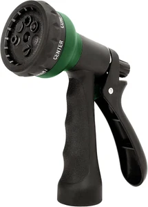 Garden Hose Nozzle Sprayer - 7 Adjustable Watering Patterns Nozzle for Water Hos - Picture 1 of 12