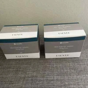 Esenta ConvaTec Set of 2 Boxes Exp 11/2027 Skin Barrier Wipes *Sting Free* US  - Picture 1 of 1