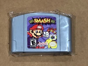 Super Smash Bros Video Game Cartridge For Nintendo 64 New - Picture 1 of 4