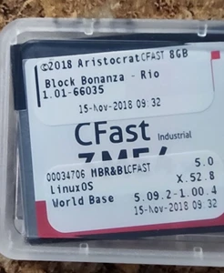 Aristocrat Software Gen7 Gen8 Block Bonanza - Rio (1.01-66035) CFast - Bild 1 von 2