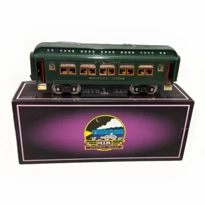 Coche Comedor MTH Nº 431 10-1107D Verde Oscuro Calibre Estándar Hojalata Iluminada "D" Foto 1 de 4