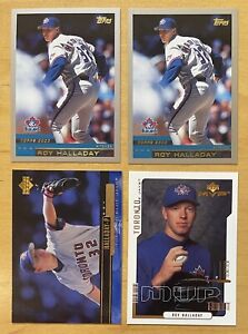 Roy Halladay Lot Of 4 2nd Year 2000 Topps & Upper Deck Toronto Blue Jays NM-MT