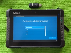 PAQUETE - GETAC T800 G2 Tablet Resistente Intel 1.6GHz 8GB 128GB eMMC 4G LTE CON BOLSA - Imagen 1 de 8