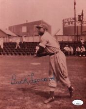 Buck Leonard Autographed 8X10 Photo Negro Leagues Homestead Grays JSA AB54984