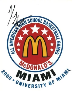 FOTO 8x10 auto firmada por XAVIER HENRY MCDONALDS TODO AMERICANO CON CERTIFICADO DE AUTENTICIDAD - Imagen 1 de 1
