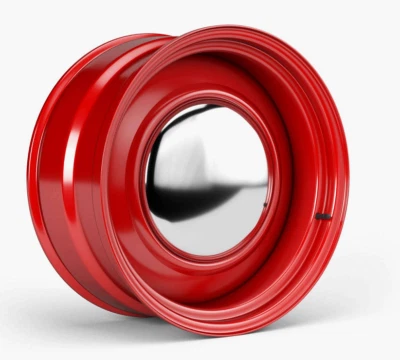 BOYD CODDINGTON Smoothie 15X6 5X114.3/5X120.65 Offset 3 Baron Red (Qty of 1) - Image 1 of 2