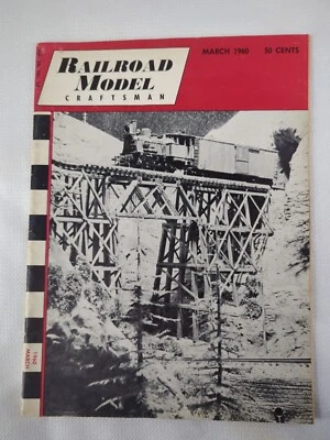 Railroad Model Craftsman March 1960 Vol. 28 No. 10 (13) - Image 1 of 4