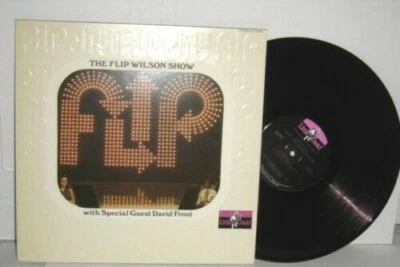FLIP WILSON Show LP VG+ 1970 Little David Frost Vinyl 2000 Die Cut Comedy - Image 1 of 4
