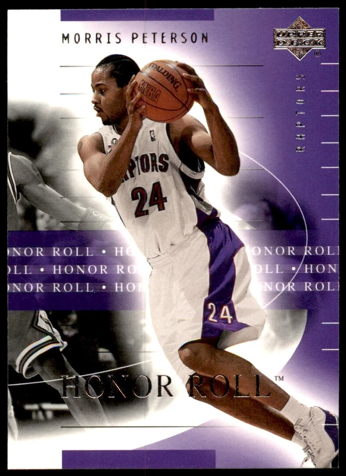 2001-02 Upper Deck Honor Roll #84 Morris Peterson RAPTORS - Image 1 of 2