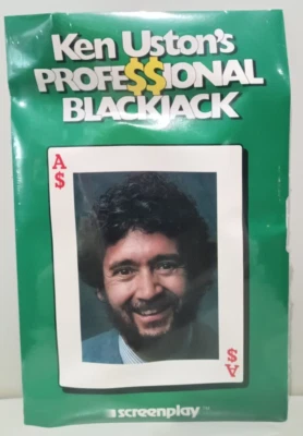 Ken Uston's Professional Blackjack; Atari 400/800/XL/XE +C-64; Flippy Disk; NOS - Image 1 of 4