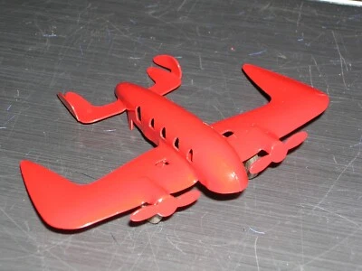 Avión misterioso Wyandotte #101 rojo ruedas originales despojadas y pintadas Foto 1 de 4