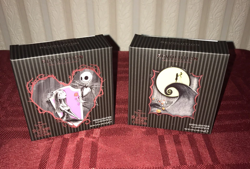 REVOLUTION NIGHTMARE BEFORE CHRISTMAS HIGHLIGHTER~MOONLIGHT OR MISFIT LOVE U PIC - Image 1 of 4