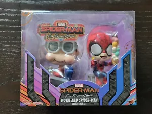 Hot Toys Cosbaby Marvel Spiderman Lejos de Casa Movbi y Spider-man COSB642 - Imagen 1 de 6