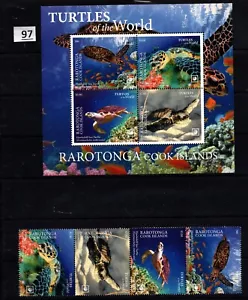 KT RAROTONGA 2020 - MNH - ANIMALS - TURTLE - Picture 1 of 1