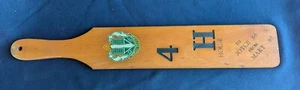 1966 UNIVERSITY of ILLINOIS 4H Wood Paddle Sorority Fraternity FOUR H - Picture 1 of 5