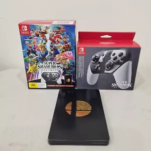 Super Smash Bros. Ultimate - Special Edition Steelcase & Pro Controller Switch - Picture 1 of 6