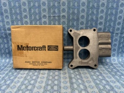 Placa espaciadora carburador Ford LTD Torino 1973-1974 351 W NOS 2 BBL #DP7Z-9A589-M Foto 1 de 4