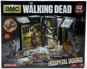McFarlane WALKING DEAD Hospital Doors Mini-Figure Building Set 112 pcs Rick NEW - Picture 1 of 5