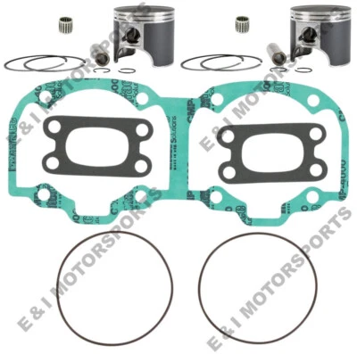 Ski-Doo MXZ X 550 550X SPI Pistons Top End Gasket Kit Bearings 76mm 2006 2007 - Image 1 of 4