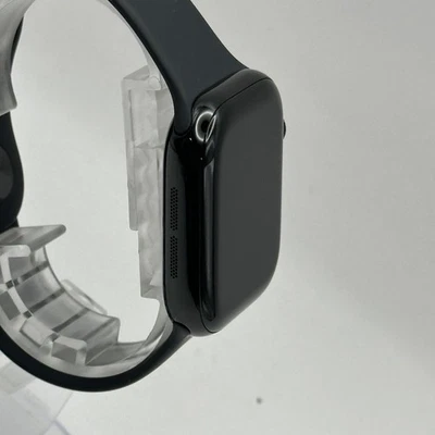 Apple Watch Series 10 42mm Jet Black GPS with black strap - 99% Batt Health! - Image 1 of 4