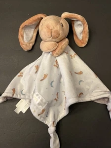 “Guess How Much I Love You” Plush Brown Bunny Rabbit Baby Lovey Security Blanket - Picture 1 of 2