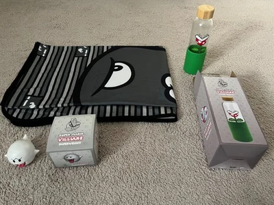 Lot of Assorted Super Mario Bros Loot Crate Items Bullet Bill & Boo - NWOT - Image 1 of 4