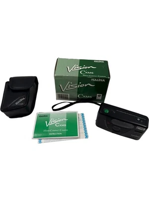 Halina Vision CXMS 35mm Compact Camera Black Case Instruction T2270 KW24 - Image 1 of 4