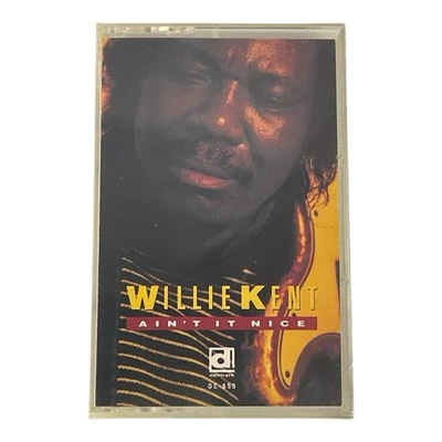 Willie Kent Ain't It Nice Cassette Tape 1991 Delmark DC-653 New Mint Sealed - Image 1 of 4