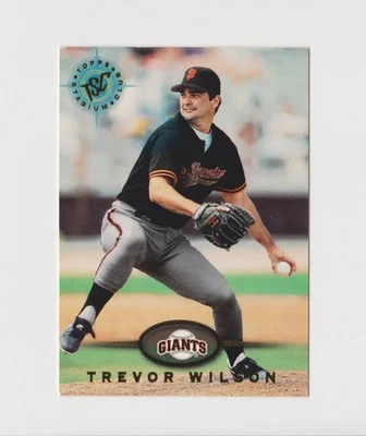 1995 Topps Stadium Club MLB #582 Trevor Wilson (San Francisco Giants) - Image 1 of 2