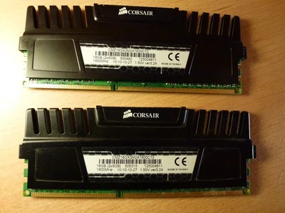16GB Corsair Vengeance PC3 PC Speicher. 8GB+8GB - Bild 1 von 3